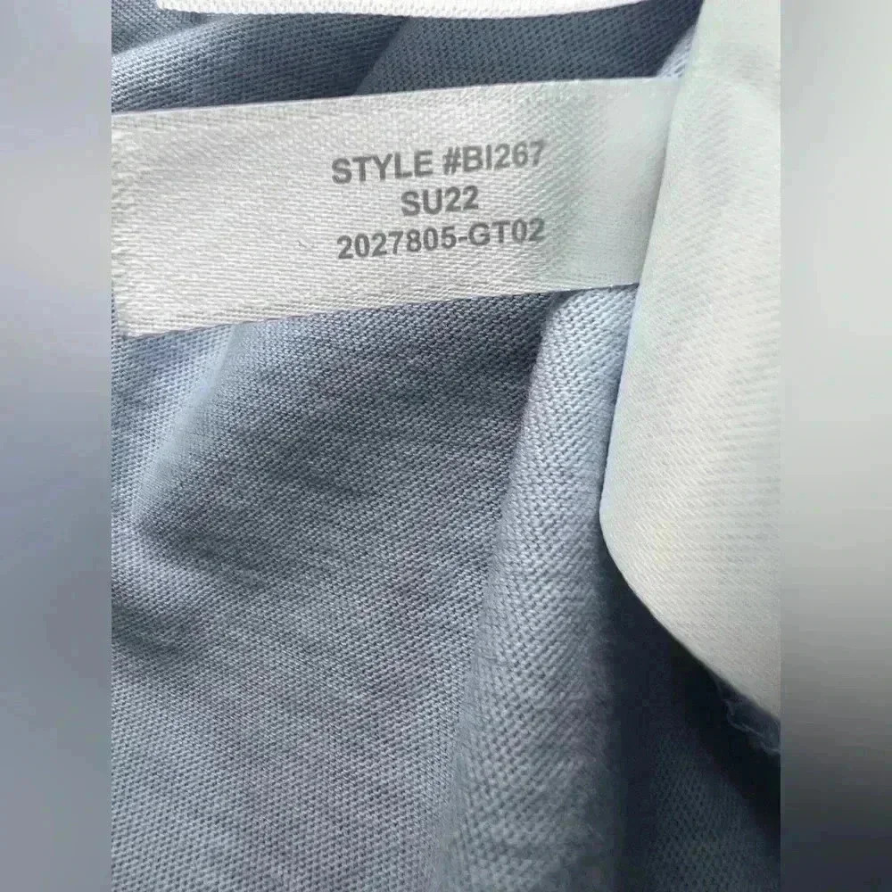 J. Crew Women's Tiered Soft Knit Dress Arctic Blue Size M - Picture 7 of 8